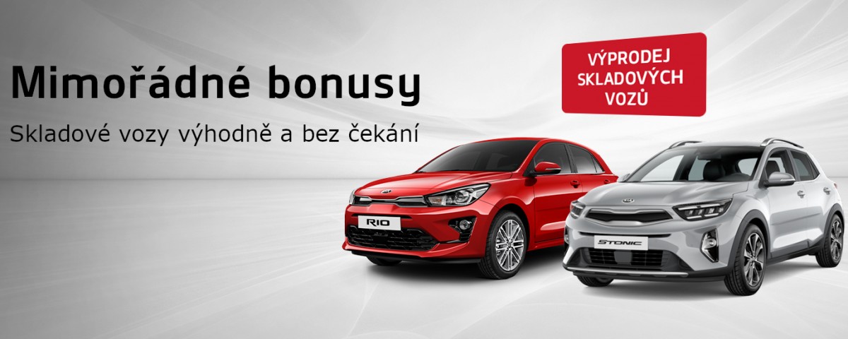skladové vozy kia 2021